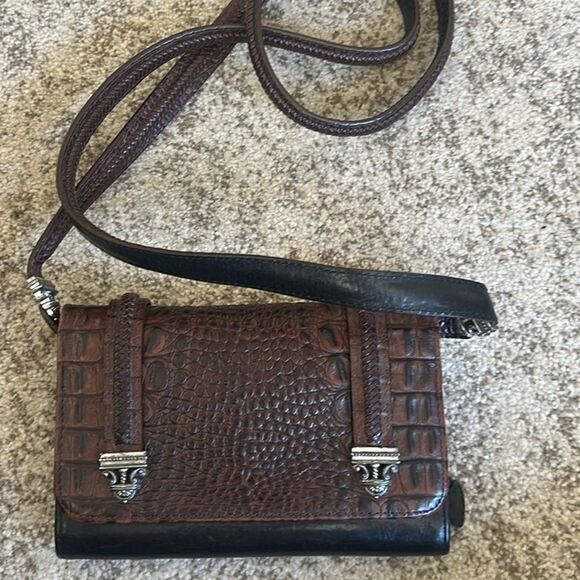 Brighton VTG Crossbody/Wallet/Clutch Bag - Picture 1 of 5